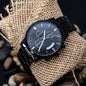 Personalized Engraved Chronograph Watch For Fathers Day Gift