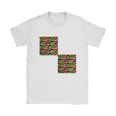 Image of DNA African Print Women's T-Shirt - DNA Trends