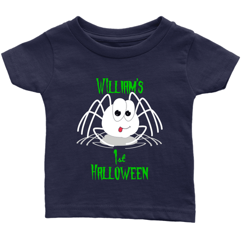 Image of Personalized 1st Halloween Costume Infant T-Shirt - DNA Trends