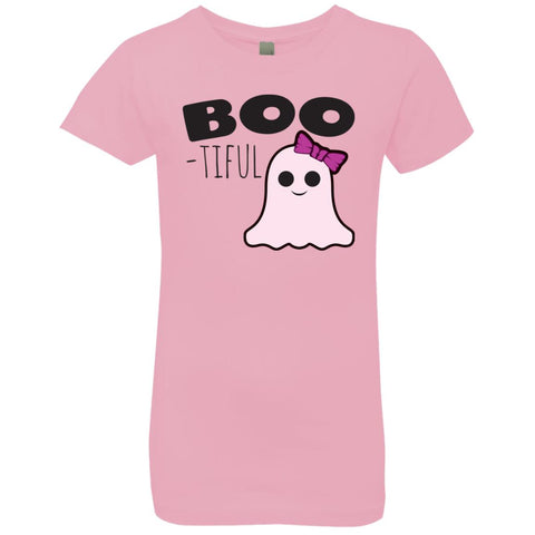 Image of BOO-TIFUL Ghost Halloween Costume Girls' Princess T-Shirt