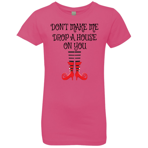 Image of Don’t Make Me Drop A House On You T-Shirt Halloween Clothing (Boys) - DNA Trends