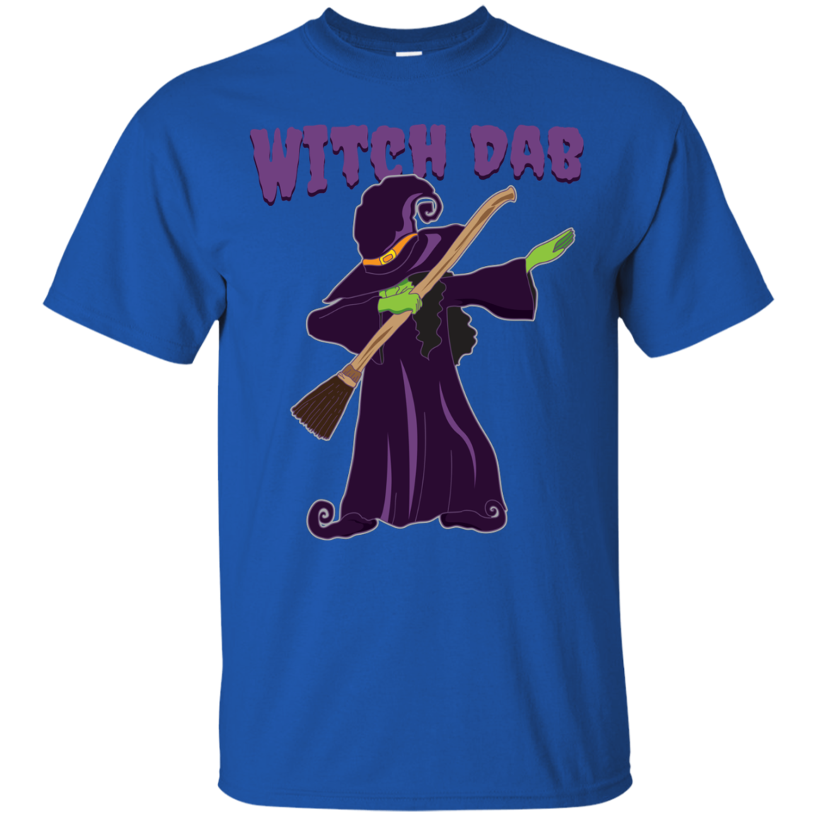 Trendy Witch Dab T-Shirt Halloween Tees (Men) - DNA Trends
