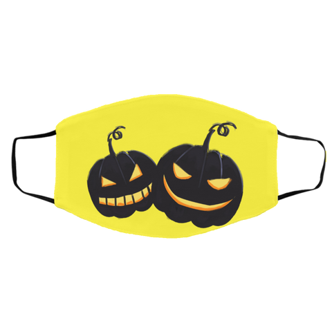 Image of Black Pumpkin FMA Med/Lg Face Mask - DNA Trends