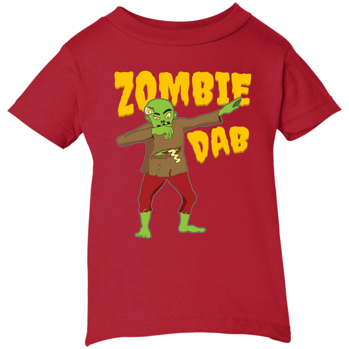 Trendy Zombie Dab T-Shirt Halloween Tee (Infants) - DNA Trends