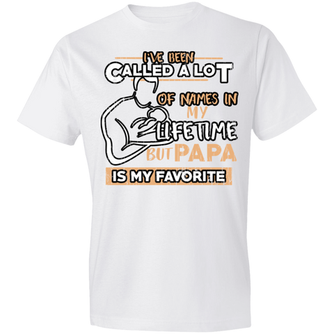 Image of Papa Is My Favorite Name T-Shirt - DNA Trends