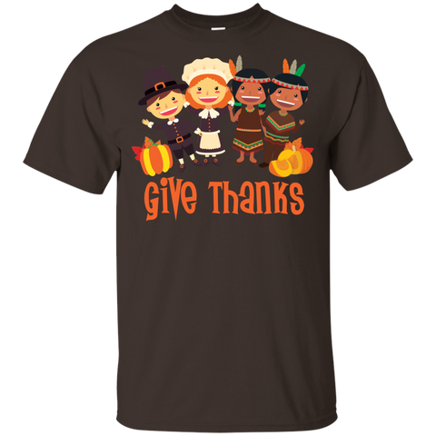 Image of Cool Give Thanks Youth Ultra Cotton T-Shirt - DNA Trends
