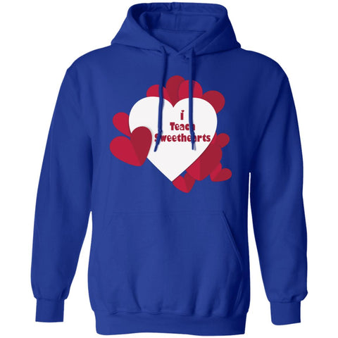 Image of I Teach Sweethearts  Teacher Valentine  Pullover Hoodie