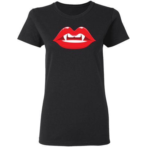 Image of Sexy Vampire Halloween Costume Ladies' T-Shirt - DNA Trends