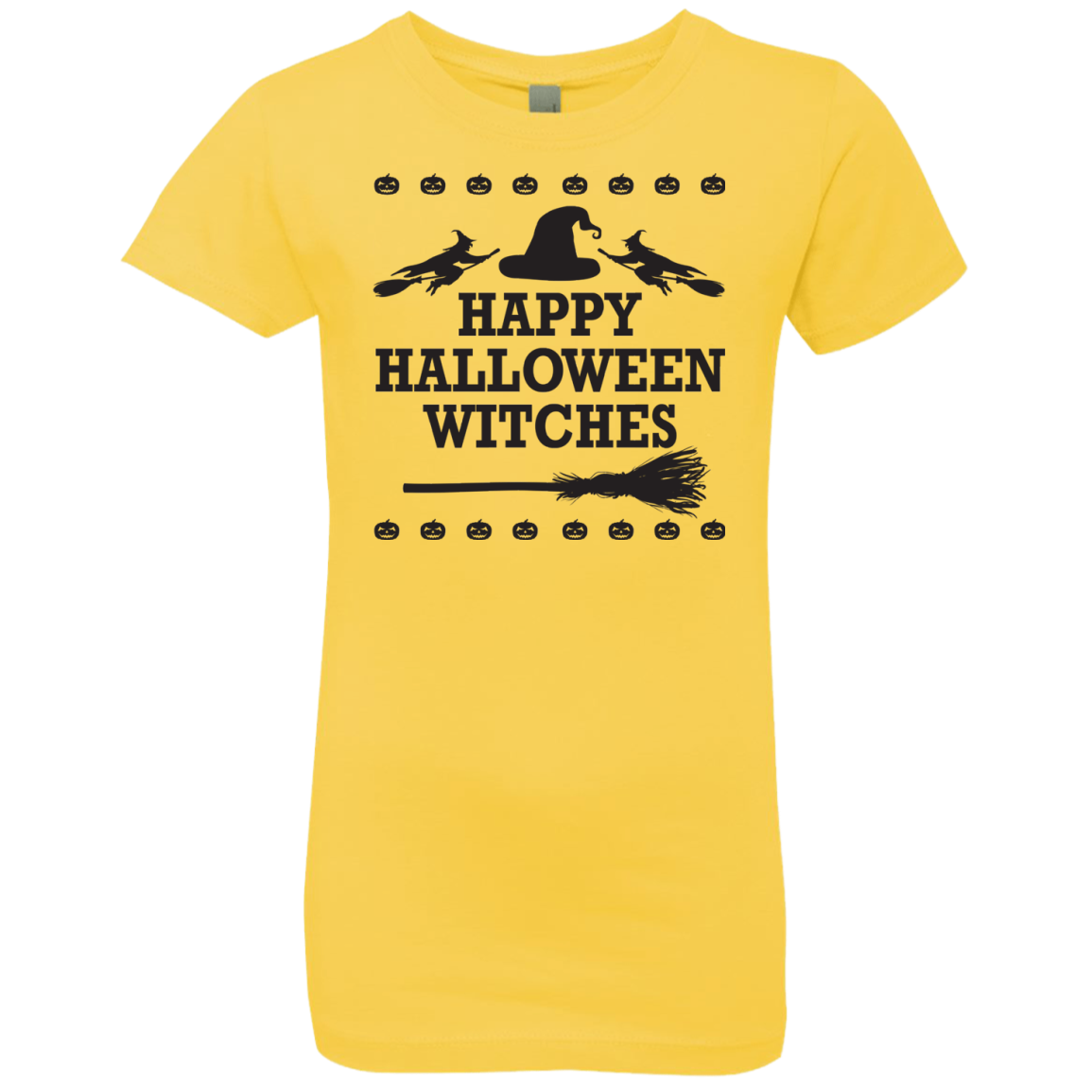 Happy Halloween Witches T-Shirt Halloween Clothes (Girls) - DNA Trends