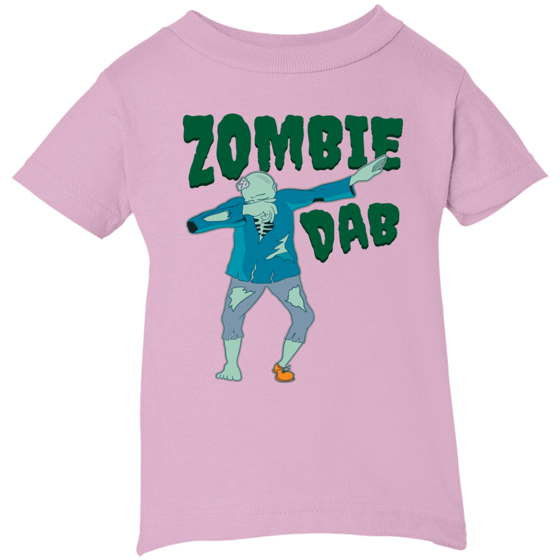 Trendy Zombie Dab T-Shirt Halloween Tee (Infants) - DNA Trends