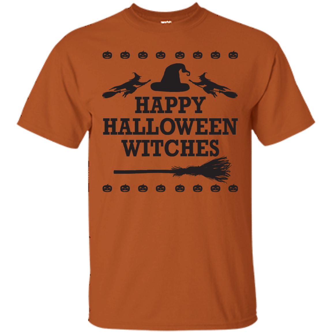 Happy Halloween Witches T-Shirt Halloween Cool Tees (Boys) - DNA Trends