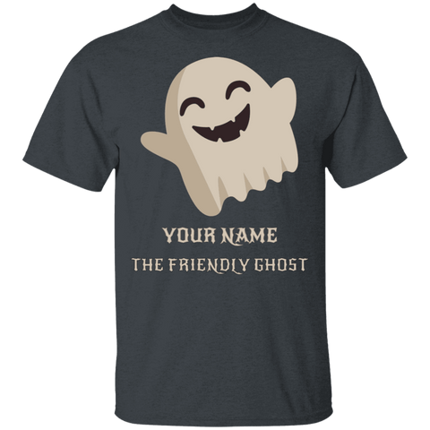 Image of Personalised Friendly Ghost Halloween Costume T-Shirt(Boys) - DNA Trends