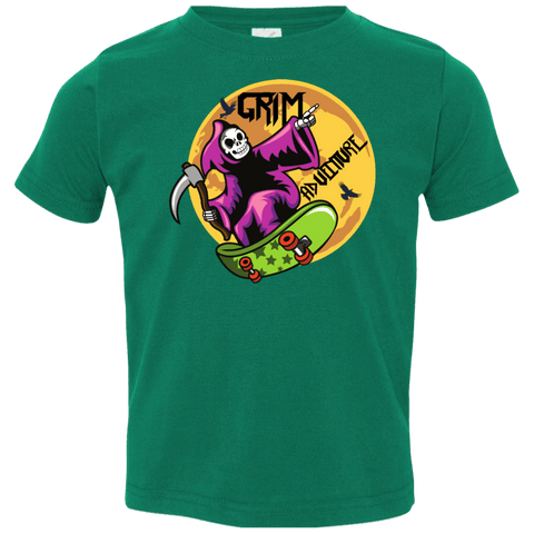 Image of Grim Adventure Halloween Costume Toddler Jersey T-Shirt - DNA Trends