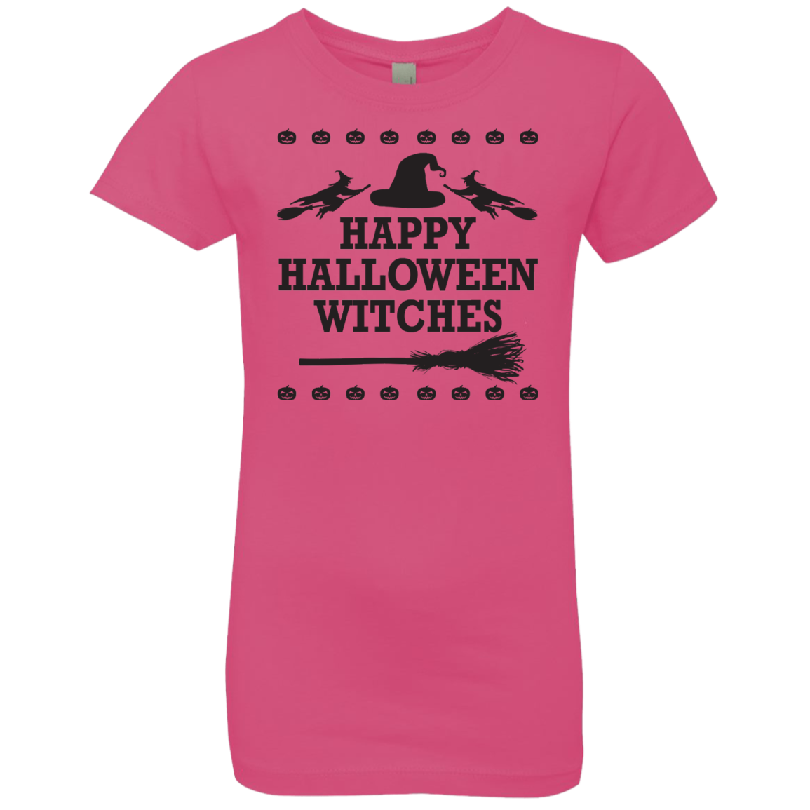Happy Halloween Witches T-Shirt Halloween Clothes (Girls) - DNA Trends