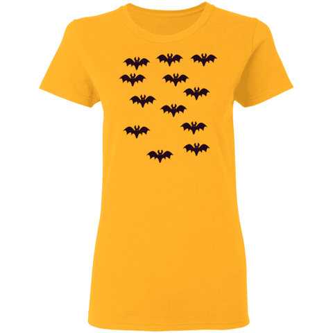 Image of Bats Halloween Costume Ladies' T-Shirt - DNA Trends