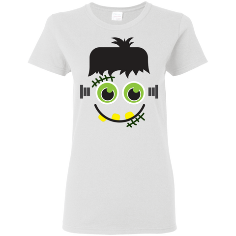 Image of Frankenstein T-Shirt Halloween Tee (Women) - DNA Trends