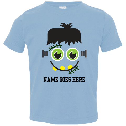 Image of Personalised Frankenstein  Halloween Costume T-Shirt(Toddler) - DNA Trends