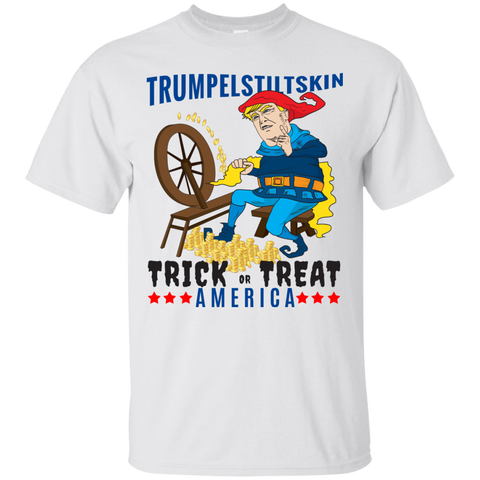 Image of Trumpelstiltskin Trick Or Treat America T-Shirt Halloween Apparel (Men)