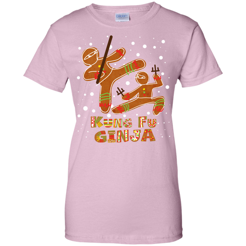 Image of Funny Kung Fu Ninja Ladies' 100% Cotton T-Shirt for This Christmas - DNA Trends