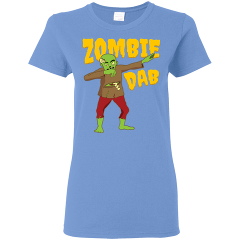 Image of Trendy Zombie Dab T-Shirt Halloween Tee (Women) - DNA Trends