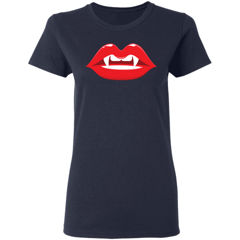 Image of Sexy Vampire Halloween Costume Ladies' T-Shirt - DNA Trends