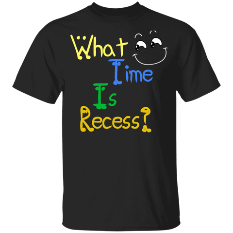 Image of What Time Is Recess - Back to School Youth T-Shirt - DNA Trends