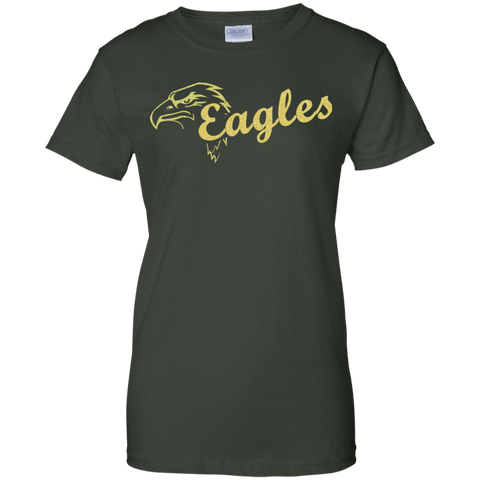 Image of Eagles Ladies' 100% Cotton T-Shirt - DNA Trends