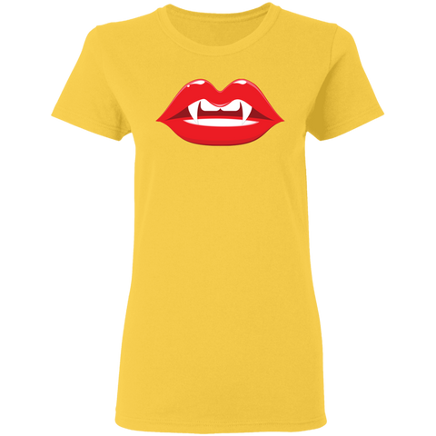 Image of Sexy Vampire Halloween Costume Ladies' T-Shirt - DNA Trends