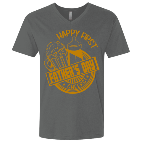 Image of First Father's Day Premium T-Shirt - DNA Trends