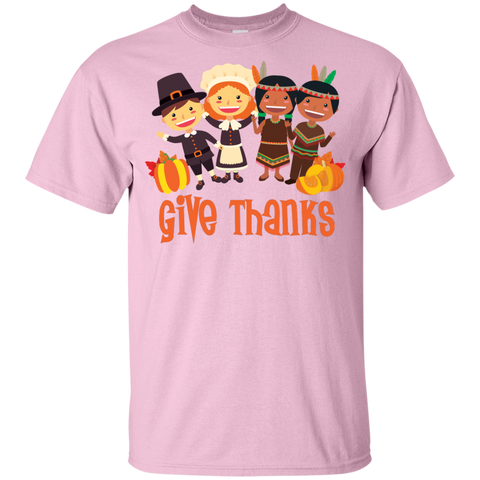 Image of Cool Give Thanks Youth Ultra Cotton T-Shirt - DNA Trends