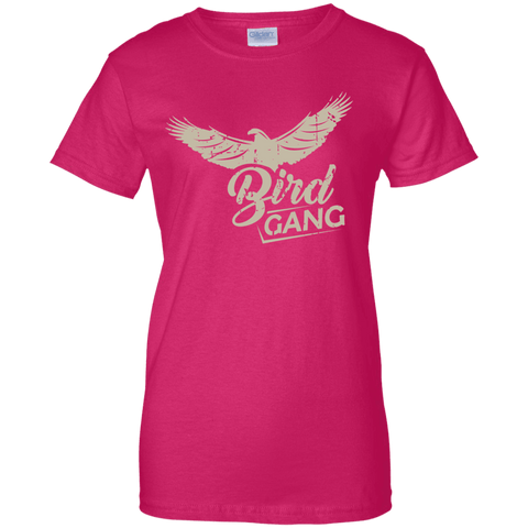 Image of Bird Gang Ladies' 100% Cotton T-Shirt - DNA Trends