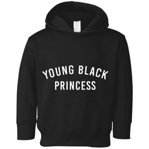 Image of Young Black Princess 3 Toddler Fleece Hoodie - DNA Trends
