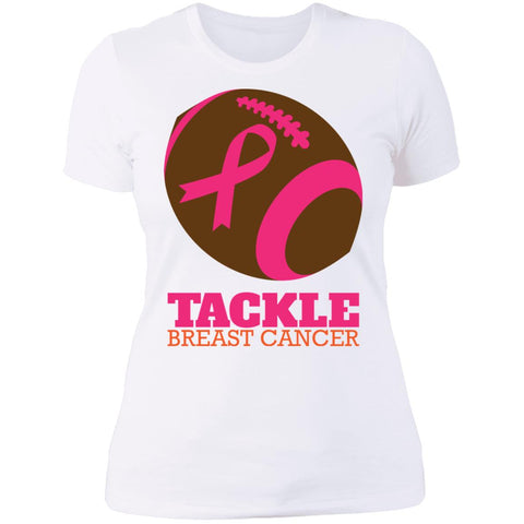 Image of Tackle Breast Cancer Ladies' NL T-Shirt - DNA Trends