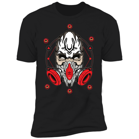 Image of Masked Zombie Halloween Costume T-Shirt - DNA Trends