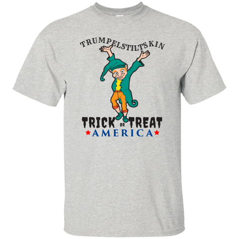 Image of Trumpelstiltskin Trick Or Treat America T-Shirt Halloween Shirts (Men)