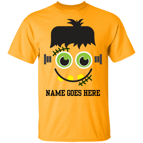 Image of Personalized Frankenstein Halloween Costume T-Shirt(Boys) - DNA Trends