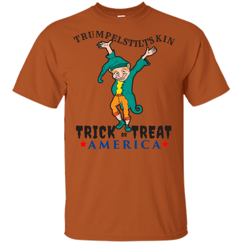 Image of Trumpelstiltskin Trick Or Treat America T-Shirt Halloween Tee (Boys) - DNA Trends