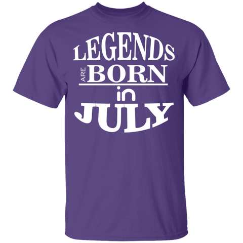 Image of Legends are Born in July Youth T-Shirt - DNA Trends
