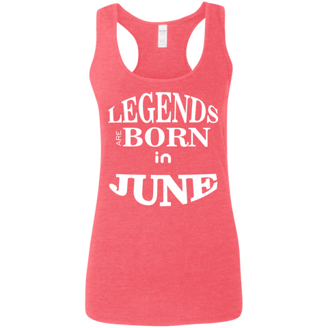 Image of Adorable Legends Are Born In June Ladies' Softstyle Tank - DNA Trends
