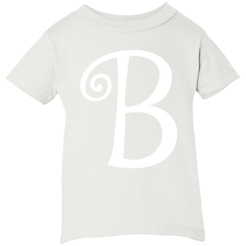 Image of Chipettes "B" Brittany Letter Print T-Shirt (Infants) - DNA Trends
