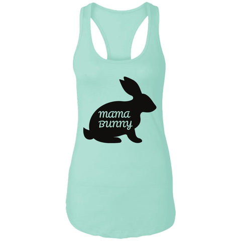 Image of Mama Bunny Easter Ladies' Tank: For Moms, Easter Bunny, nursing mother Easter,Mom Matching Outfit, 2022 Easter Mom, Best Mom