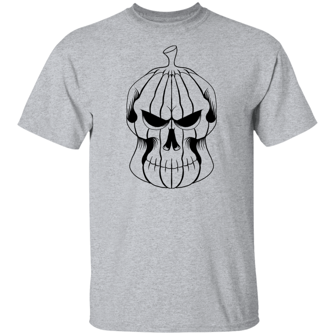 Pumpkin Skull Halloween Costume T-Shirt (Kids) - DNA Trends