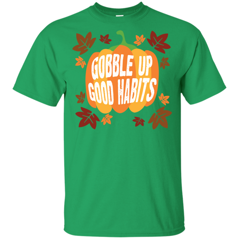 Image of Gobble Up Good Habits Youth Ultra Cotton T-Shirt - DNA Trends