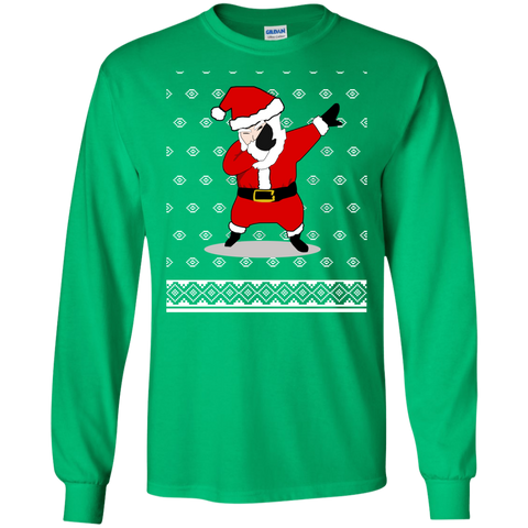 Image of Funny Dabbing Santa Christmas T-Shirt Multi Color 100% Cotton for This Christmas – Limited Edition! by Gildan - DNA Trends