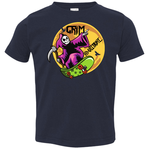 Image of Grim Adventure Halloween Costume Toddler Jersey T-Shirt - DNA Trends