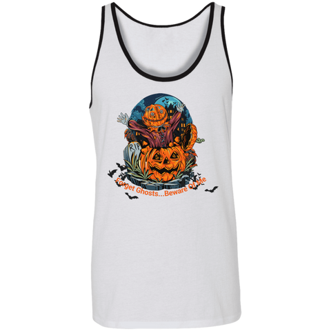 Image of Spooky Yard Halloween Costume Unisex Tank , Forget Ghosts... Beware Of Me Custom Design - DNA Trends