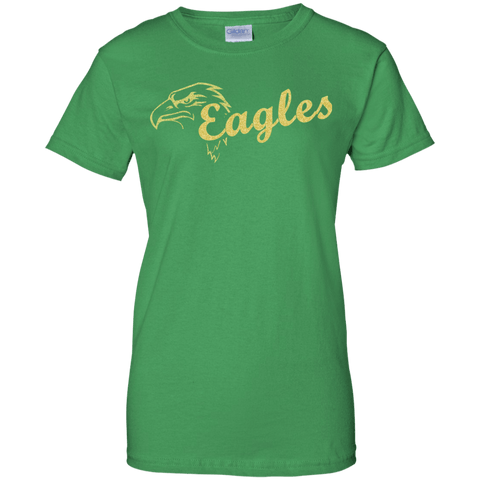 Image of Eagles Ladies' 100% Cotton T-Shirt - DNA Trends