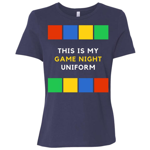 Image of Game Night Ladies' Relaxed T-Shirt - DNA Trends