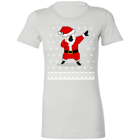 Image of Cool Dabbing Santa Ladies' T-Shirt - DNA Trends