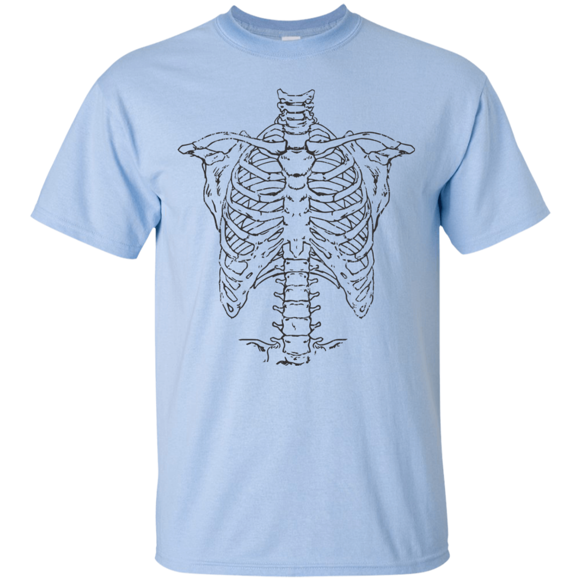 Spooky Skeleton Body Halloween Costume T-Shirt(Unisex) - DNA Trends